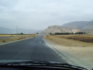 Дорога Шираз - Пасаргады - Персеполис - Язд