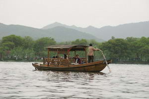 Лодки в Ханджоу